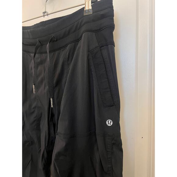 Lululemon Dance Studio Mid-Rise Full Length Pant Black 34” Inseam Sz 8 Yoga Gym - Picture 7 of 10